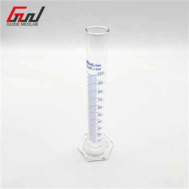 Cilindre mesurador de vidre 100ml