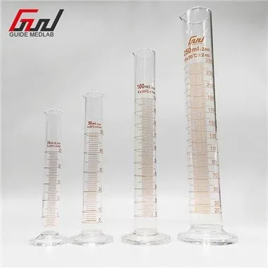 Cilindre mesurador de vidre 5ml