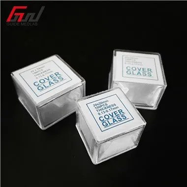 Vidre de coberta de microscopi 18x18mm