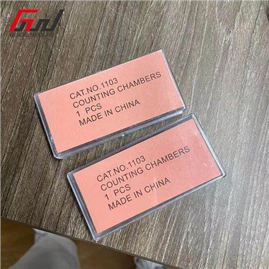 Cambra de recompte de sang sense línia brillant